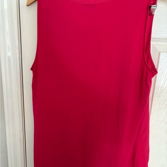 Reitmans Pink Blouse Tank Top size large - Picture 7 of 7